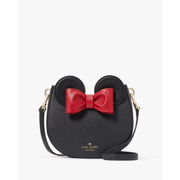 New Disney X Kate Spade New York Minnie 3d Crossbody Black Multi - Picture 5 of 5